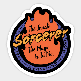 Dungeons & Dragons Sorcerer Class Sticker